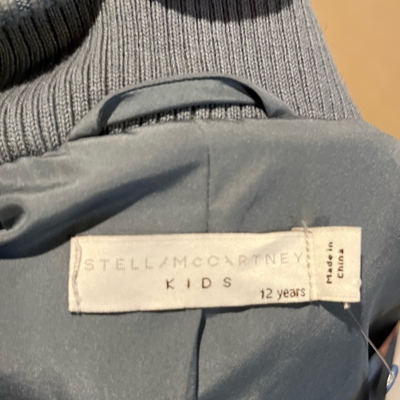 Stella McCartney Girls Faux Fur Jacket - size 12 - Picture 4 of 5